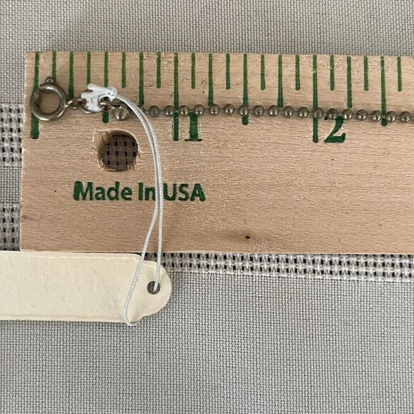 Splendid Iris Cross Necklace 29 Inch Gold & Silver Tone Ball Chain Faith Pendant - Picture 8 of 12